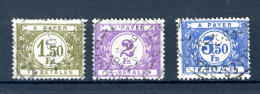 (B) TX46/48 Gestempeld 1922 - Dik Gekleurd Cijfer Op Witte Achtergrond - 1 - Stamps