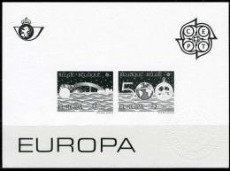 (B) Zwart Wit Velletje 1992  - Europa 500e Verjaardag Ontdekking Amerika (2454/2455) - Schwarz-weiß Kleinbögen [ZN & GC]
