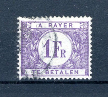 (B) TX43 Gestempeld 1922 - Dik Gekleurd Cijfer Op Witte Achtergrond - Briefmarken