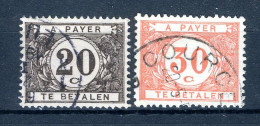(B) TX34/35 Gestempeld 1922 - Dik Gekleurd Cijfer Op Witte Achtergrond - 5 - Briefmarken