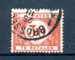 (B) TX35 Gestempeld 1922 - Dik Gekleurd Cijfer Op Witte Achtergrond  - Stamps