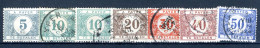 (B) TX32/38 Gestempeld 1922 - Dik Gekleurd Cijfer Op Witte Achtergrond - 1 - Francobolli