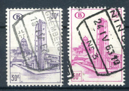 (B) TR349/350 Gestempeld 1953 - Noord Zuid Verbinding Brussel - 3 - Gebraucht