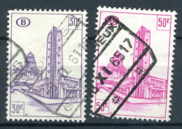 (B) TR349/350 Gestempeld 1953 - Noord Zuid Verbinding Brussel - 4 - Usati