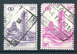 (B) TR349/350 Gestempeld 1953 - Noord Zuid Verbinding Brussel  - Used