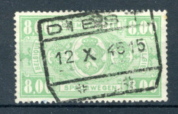 (B) TR253 Gestempeld 1941 - Rijkswapen Gewijzigde Kleuren - Usati
