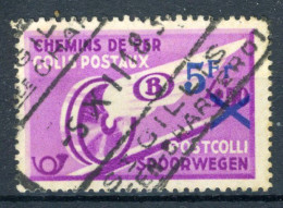 (B) TR203 Gestempeld 1938 - Postpakketzegels Gevleugeld Wiel - Usados
