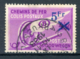 (B) TR203 Gestempeld 1938 - Postpakketzegels Gevleugeld Wiel - 2 - Afgestempeld