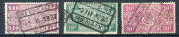 (B) TR161/163 Gestempeld 1923 - Rijkswapen  - Usati