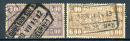 (B) TR157/158 Gestempeld 1923 - Rijkswapen - 2 - Usati