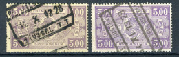 (B) TR157 Gestempeld 1923 - Rijkswapen (2 Stuks) - 3 - Usati