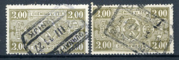 (B) TR150 Gestempeld 1923 - Rijkswapen (2 Stuks) - 6 - Gebraucht