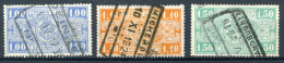 (B) TR146/148 Gestempeld 1923 - Rijkswapen  - Oblitérés