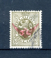(B) S8 Gestempeld 1929 - Type Heraldieke Leeuw - 1 - Other & Unclassified