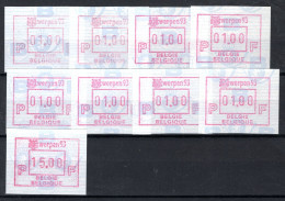 ATM 88 MNH** 1993 - Europhila '93 - Neufs