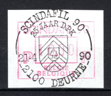 ATM 77 FDC 1990 - Scindafil '90 - Neufs