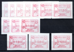 ATM 72 MNH** 1988 - BCH 1913-1988 - Ungebraucht