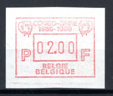 ATM 62 MNH** 1986 - Congo-Zaire Met Decimaal Punt - Nuevos