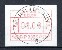 ATM 55A FDC 1983 Type II - Bruxelles 4 - Ungebraucht