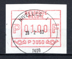 ATM 50A FDC 1983 Type II - Nivelles 1 - Neufs