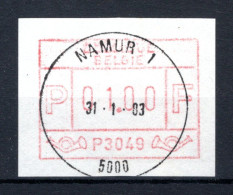 ATM 49 FDC 1983 Type I - Namur 1 - Neufs