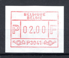 ATM 41 MNH** 1983 Type I - Herstal 1 - Mint