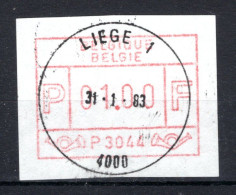 ATM 44A FDC 1983 Type II - Liège 1 - Nuevos