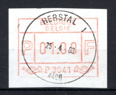 ATM 41A FDC 1983 Type II - Herstal 1 - Mint