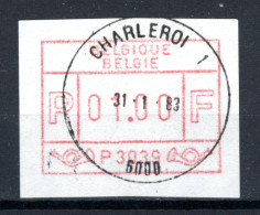 ATM 39A FDC 1983 Type II - Charleroi 1 - Neufs