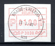 ATM 38A FDC 1983 Type II - Braine-l'Alleud 1 - Ungebraucht