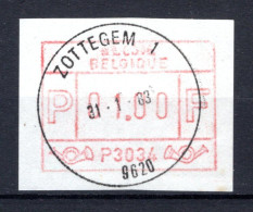 ATM 34 FDC 1983 Type I - Zottegem 1 - Ungebraucht