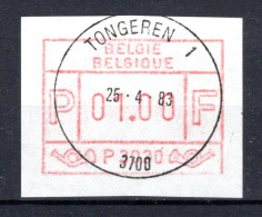 ATM 30A FDC 1983 Type II - Tongeren 1 - Postfris