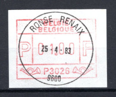 ATM 26 FDC 1983 Type I - Ronse 1 - Postfris