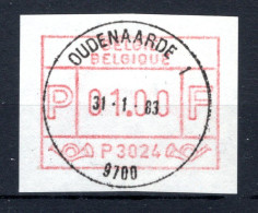 ATM 24A FDC 1983 Type II - Oudenaarde 1 - Ungebraucht