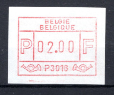ATM 16 MNH** 1983 Type I - Kortrijk 1 - Nuevos