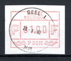 ATM 11A FDC 1983 Type II - Geel 1 - Nuovi