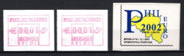 ATM 109 MNH** 2002 - Phileuro - Mint