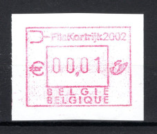ATM 108 MNH** 2002 - Fila Kortrijk - Neufs