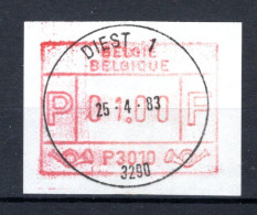 ATM 10 FDC 1983 Type I - Diest 1 - Postfris