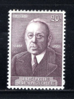 997 MNH 1956 - Edward Anseele - Minister Van Staat. - Nuevos