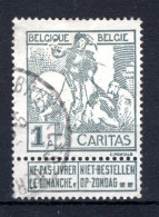 84° Gestempeld 1910 - Caritas - 1910-1911 Caritas