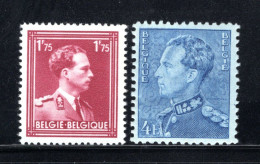 832/833 MNH 1950 - Z.M. Koning Leopold 3 - Ongebruikt