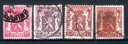 713/715° Gestempeld 1945 - Klein Staatswapen - Used Stamps
