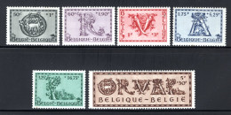625/630 MNH 1943 - Vijfde Orval. - Neufs