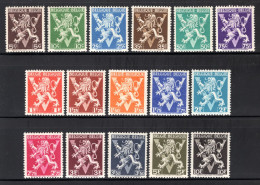 674/689 MNH 1944 - Heraldieke Leeuw Met Grote V. - Unused Stamps