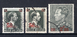 571/572° Gestempeld 1936-1940 - Wapen En Koning Leopold 3 - Oblitérés
