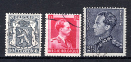 527/529° Gestempeld 1940 - Z.M. Koning Leopold 3 - Used Stamps