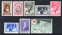 496/503 MNH 1939 - Belgische Rode Kruis.  - Ongebruikt