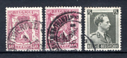 479/480° Gestempeld 1938 - Staatswapen En Koning Leopold 3 - Used Stamps