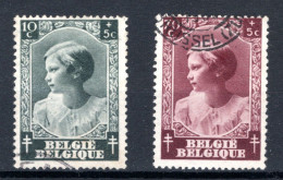 458-462° Gestempeld 1937 - Prinses Joséphine-Charlotte - Oblitérés